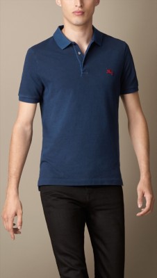 Cotton Jersey Double Dyed Polo Shirt