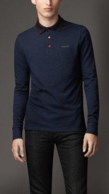 Long Sleeve Polo Shirt