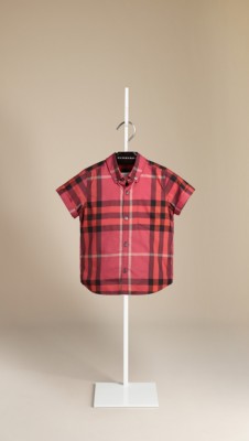 Check Cotton Twill Shirt