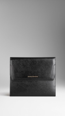Patent London Leather Porfolio IPad Case