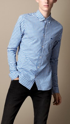 Button-Down Gingham Shirt