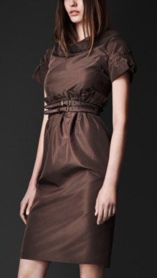 Pleat Detail Tunic Dress