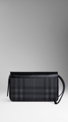 Check Pattern Ziparound Wallet