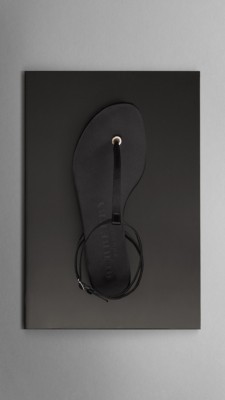 Satin Strap Sandals