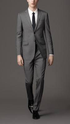 Modern Fit Wool Suit