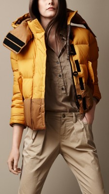 Sport Collection Colour Block Puffer Jacket