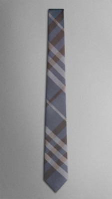 Check Silk Tie