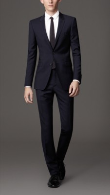 Slim Fit Virgin Wool Suit