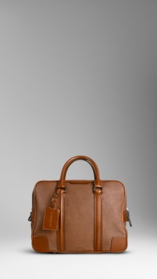 Small London Leather Holdall