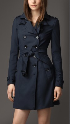 Тренч Burberry Coat Blue