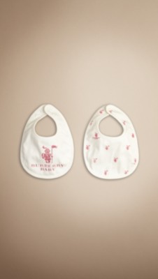 Burberry Baby Knight Bib Set
