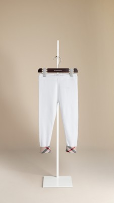 Ribbed Cotton Leggings
