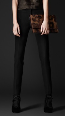 Stretch-Crêpe Dress Trousers