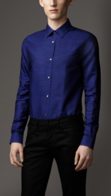 Modern Fit Linen Cotton Shirt