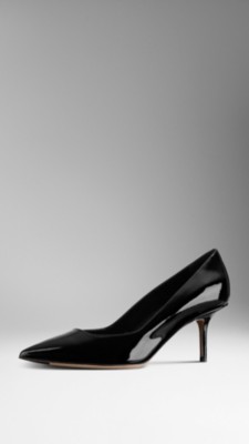 Patent Leather Wide Fit Pumps
