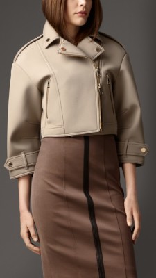 Sculptural Biker Jacket