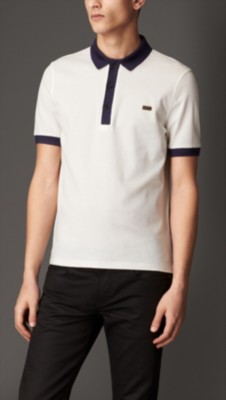 Mercerised Cotton Polo Shirt