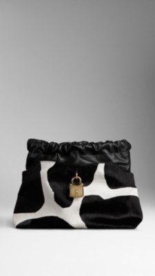 The Little Crush in Animal Print Calfskin