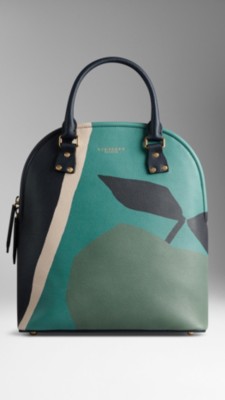 Storm grey The Medium Bloomsbury in The Orchard Print Leather - Image 2