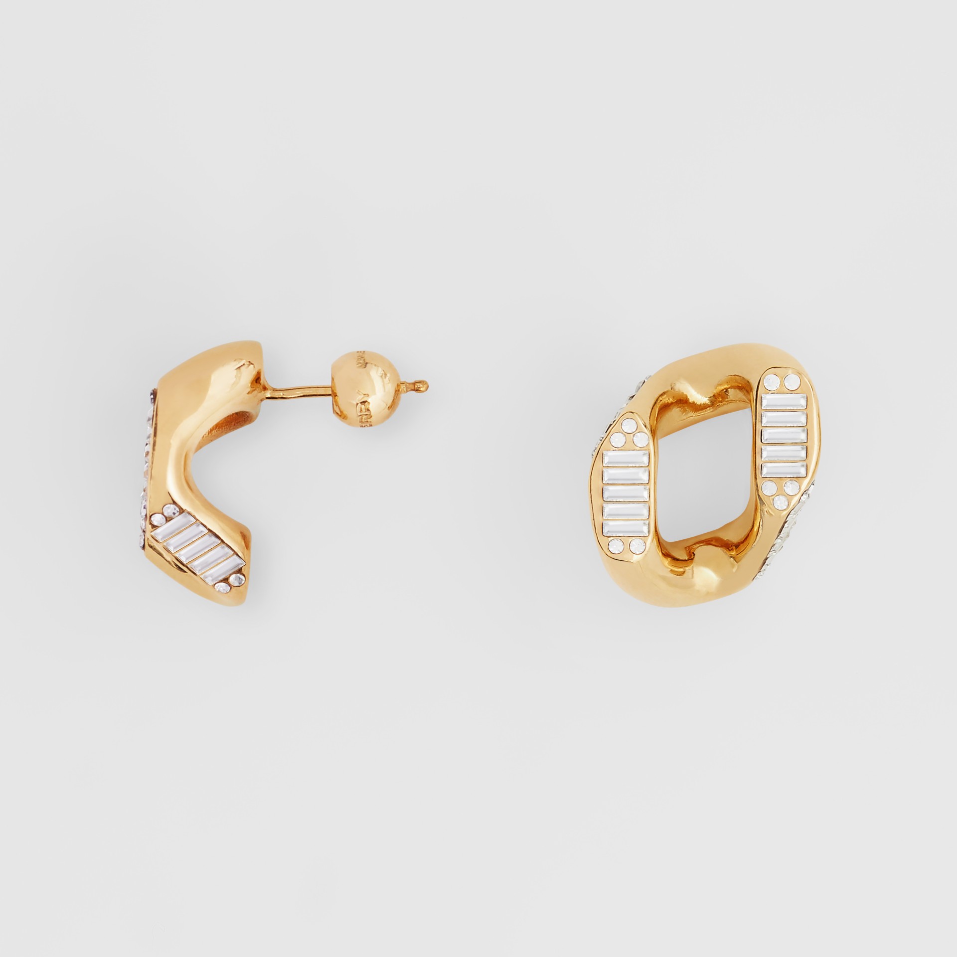 Crystal Goldplated Chainlink Earrings Online Exclusive Women
