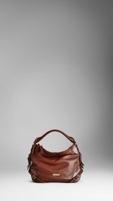 Small Bridle Leather Hobo Bag