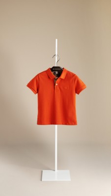 Check Placket Polo Shirt
