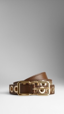 Metal Eyelet Belt