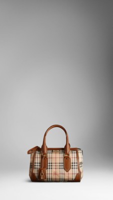 Bolso tote mediano de checks Haymarket