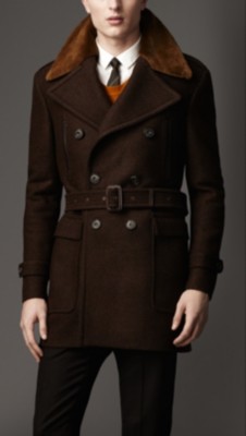 Double Breasted Wool Coat