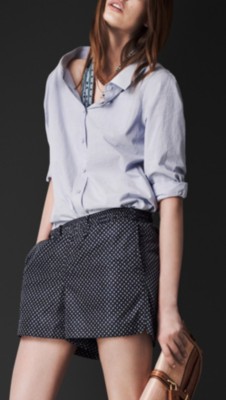 Oversize Collar Boyfriend Fit Shirt