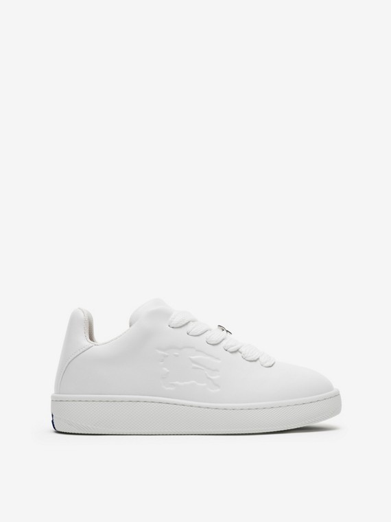 Sneaker „Box“ aus Leder (Weiß)