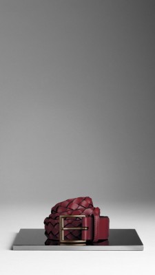 Woven Leather Belt