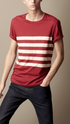 Striped Cotton T-Shirt