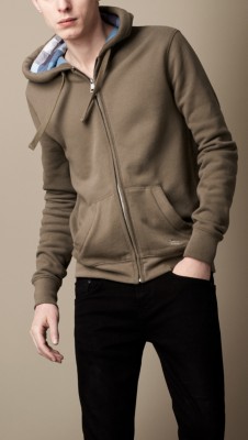 Cotton Jersey Hooded Top