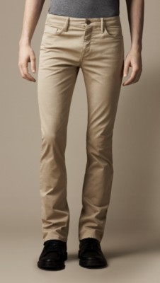 Stretch Cotton Trousers