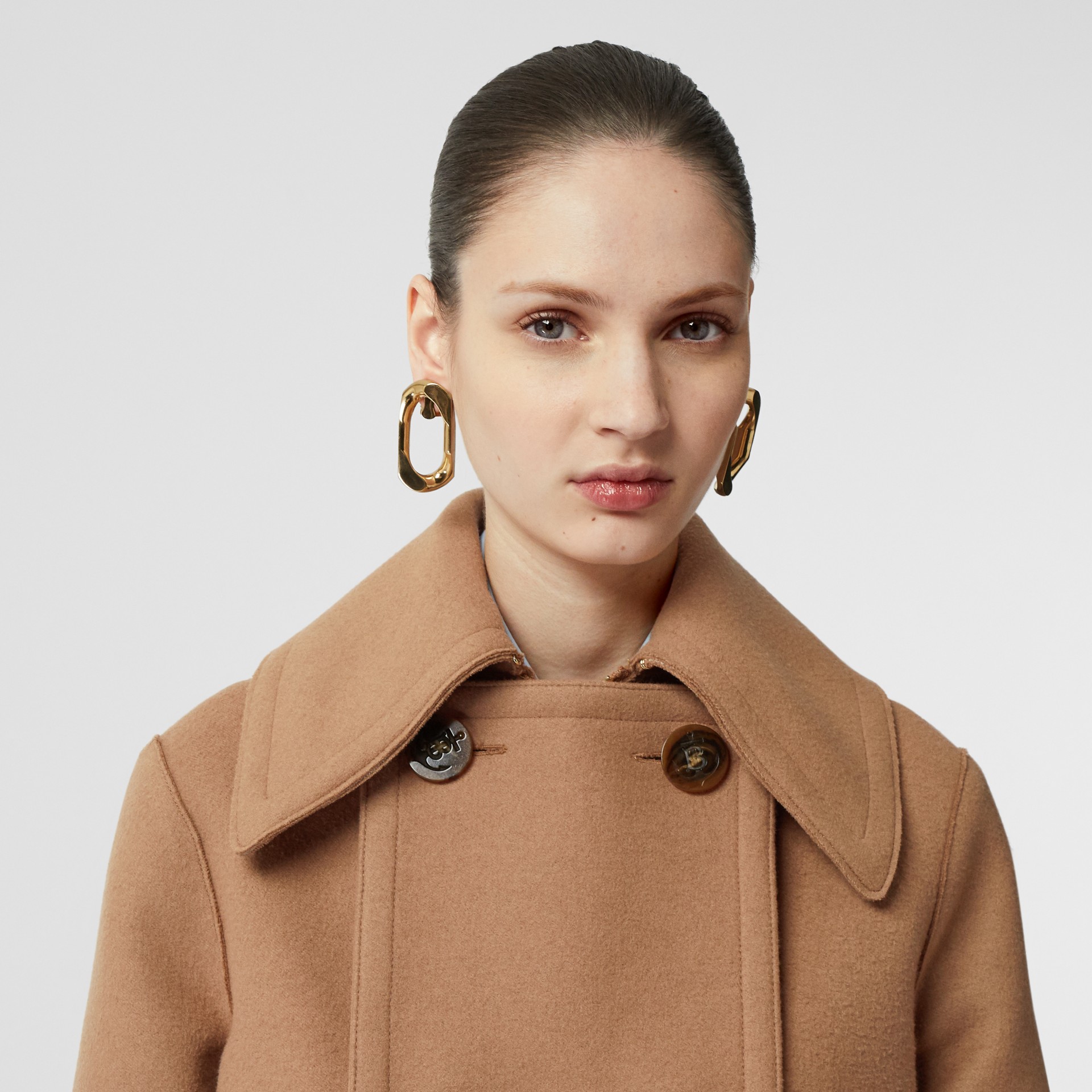 burberry pea coat womens
