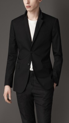 Modern Fit Parachute Cotton Jacket