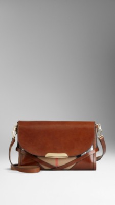 Small Bridle House Check Crossbody Bag
