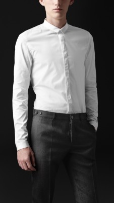 Skinny Fit Poplin Shirt