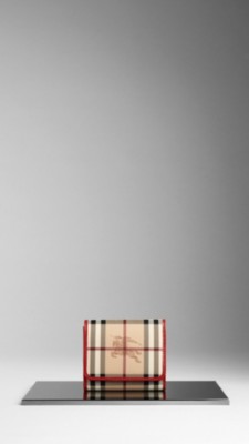 Haymarket Check Folding Wallet