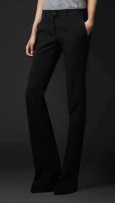 Tailored Flared Trousers