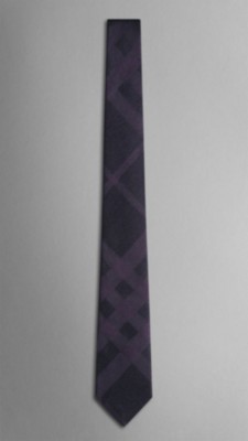 Check Silk Tie