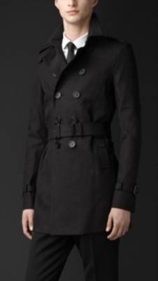 Cotton Gabardine Trench Coat