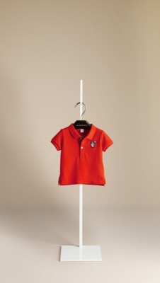 Check Placket Polo Shirt