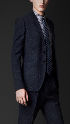 Slim Fit Tweed Jacket