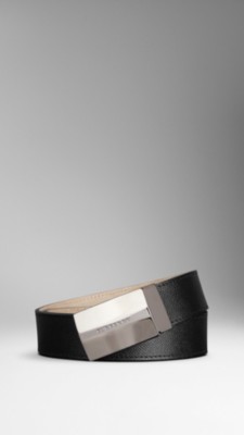 Grainy Leather Belt