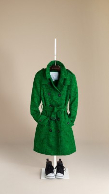 Lace Trench Coat