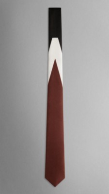 Engineered Graphic Print Tie