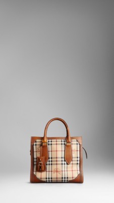 Small Haymarket Check Tote Bag