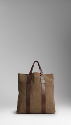 Hunting Suede Tote Bag